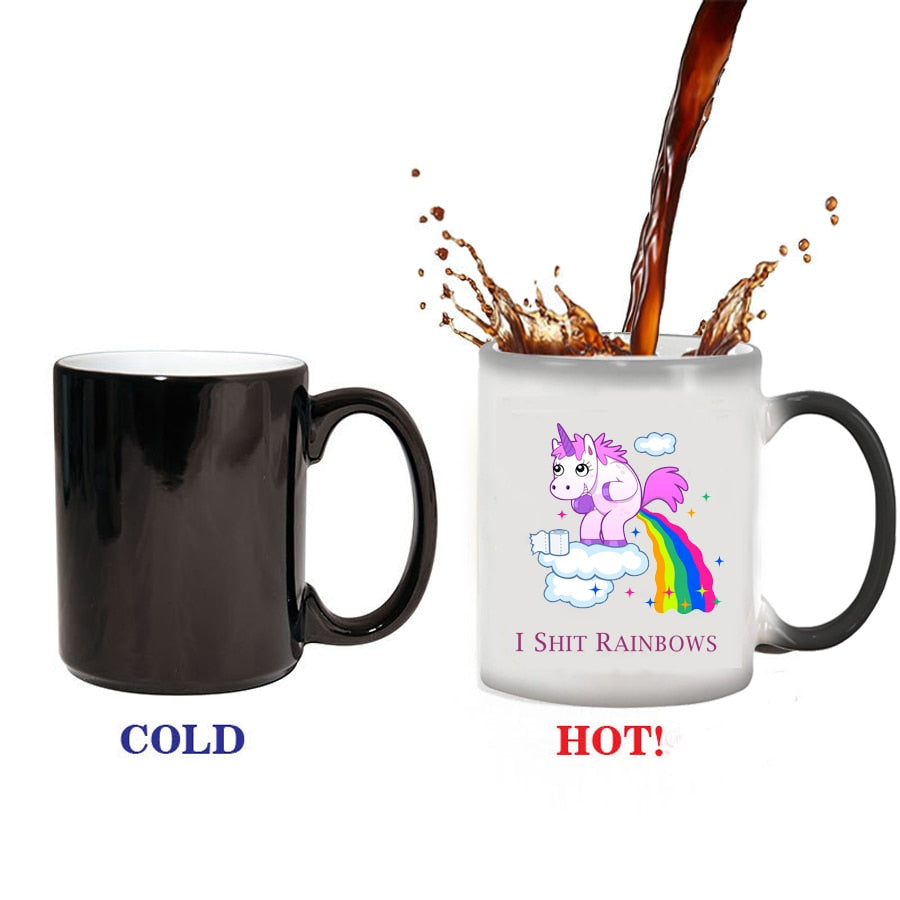 I Shit Rainbows Magic Mug