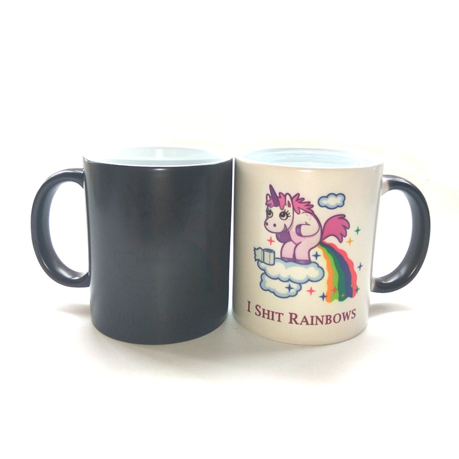 I Shit Rainbows Magic Mug