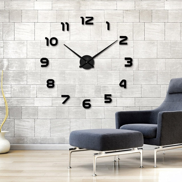 Clock Watch Wall Horloge 3D