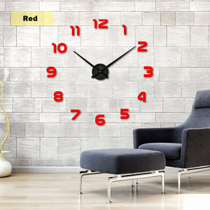 Clock Watch Wall Horloge 3D