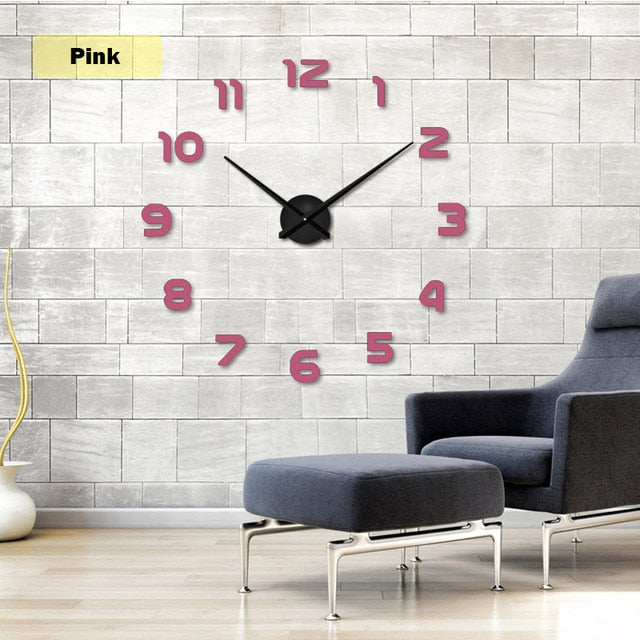 Clock Watch Wall Horloge 3D