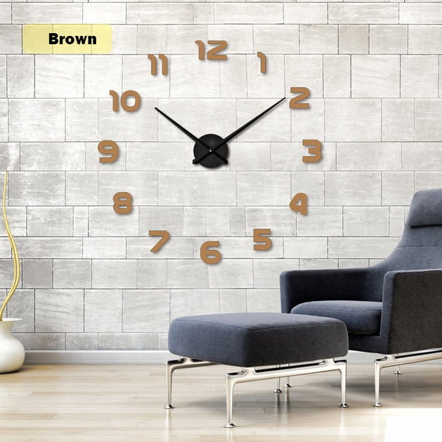 Clock Watch Wall Horloge 3D