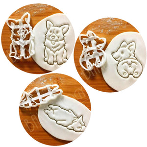 Corgi Cookie Cutter 3 Set